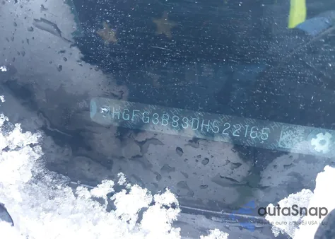 2013 Honda Civic Ex from USA, damaged, VIN 2HGFG3B83DH522165